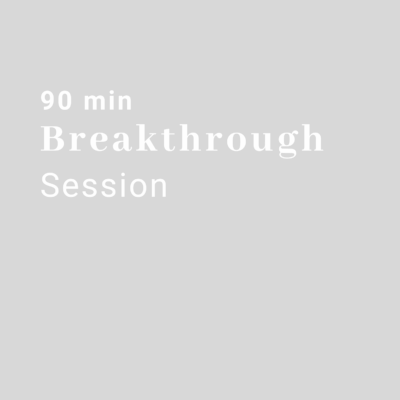 90 min Breakthrough Session